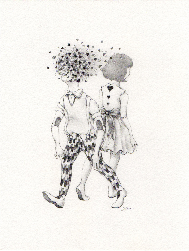 Perfume, Graphite, 6 x 8, Jolene Lai, 2022