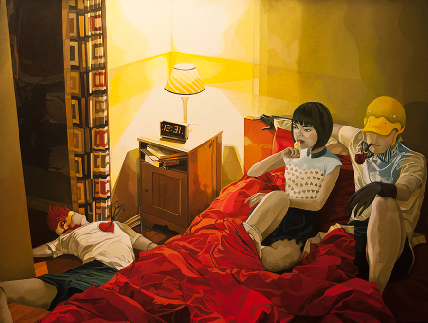 After Midnight, Oil, 40 x 30, Jolene Lai, 2013