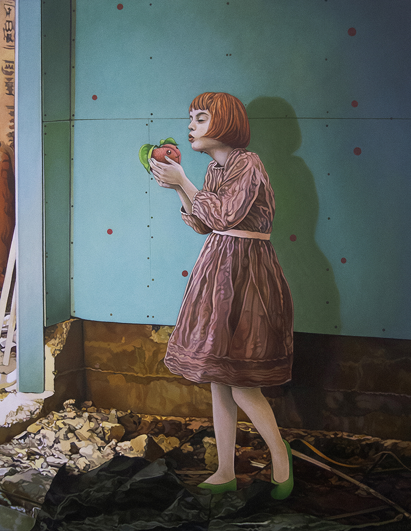 Cherubi, Oil, 14 x 18, Jolene Lai, 2026