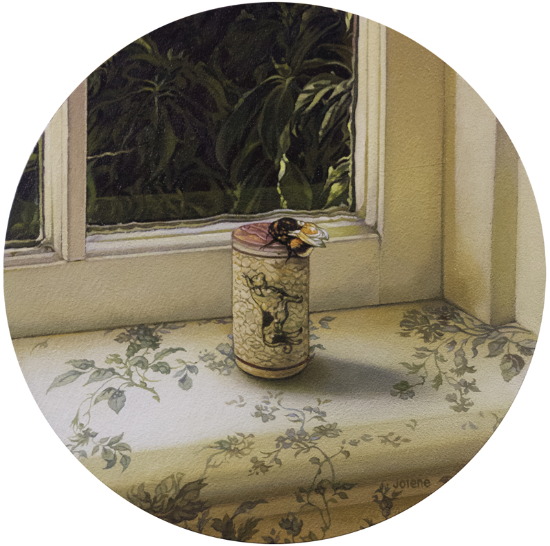 Ferdinand's Bee, Oil, 6 x , Jolene Lai, 2025