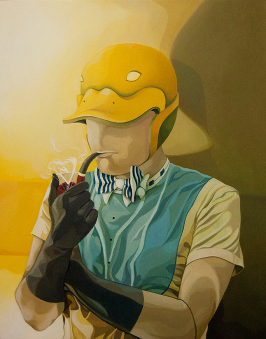 Mr. Quag, Oil, 11 x 14, Jolene Lai, 2013