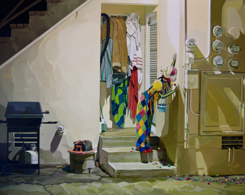 Waiting for Walter, Oil, 30 x 24, Jolene Lai, 2012